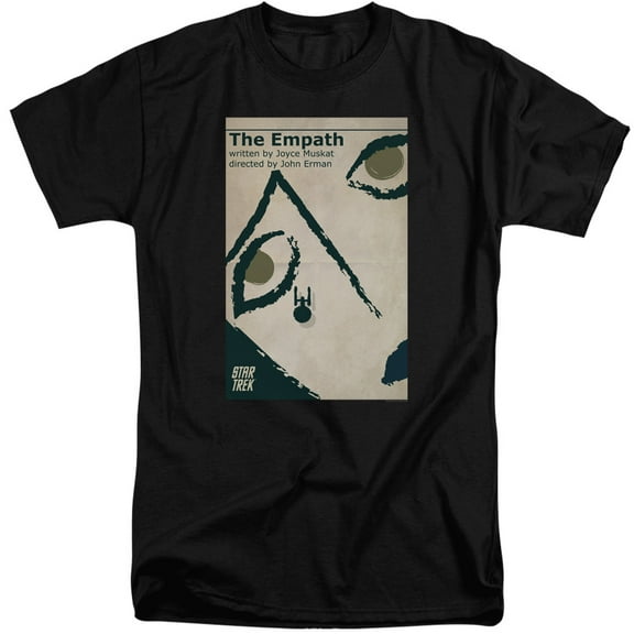 Star Trek Tos Episode 67 Adult Tall T-Shirt 18/1 T-Shirt Black