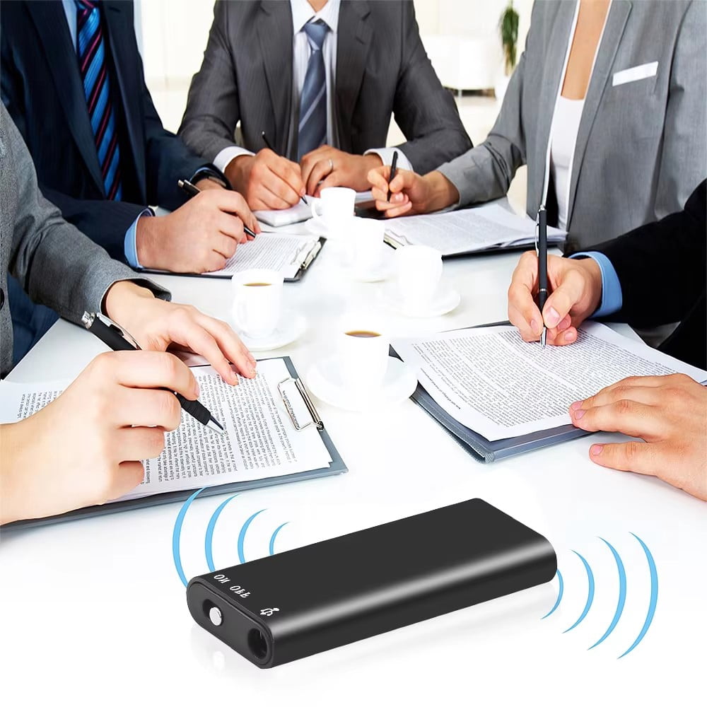 Tape recorder with USB Port 3-in-1 Mp3 Player Professional Voice Digital Audio Mini Voice Recorder 192Kbps Recording WAV