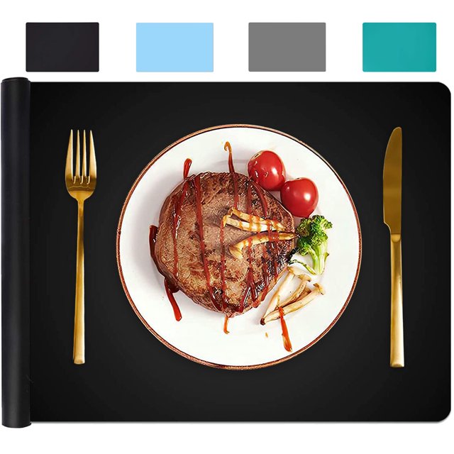 Silicone Placemats Silicone Table Mat, Large Kitchen Counter Protector