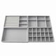 thumbnail image 1 of 4-Drawer Jewelry Storage Organizer, Stackable Tray, Drawer Insert for Accessories, 1 of 5