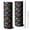 Colorful Games Sign, variant on 20oz Colorful Games Text Black Pattern Skinny Tumblers Stainless Steel Tumbler with Lid and Straw,Vacuum Insulated Double Wall Travel Tumbler Cups with Cleaning Brush for Coffee,Tea