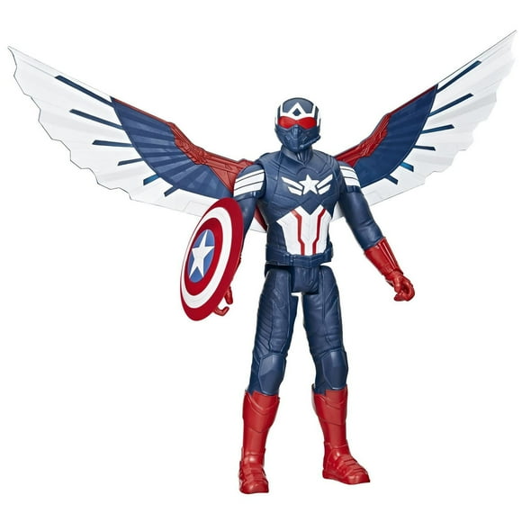 Marvel Studios Captain America Brave New World, Titan Hero Series Deluxe Captain America