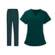 thumbnail image 3 of Mujeres Enfermera Uniforme Doctor Enfermería Scrubs Top de manga corta y pantalones para la belleza SG Yuyangstore uniforme de enfermera, 3 of 8
