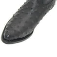 thumbnail image 5 of The Western Shops Men’s Leather Ostrich Quill Print Cowboy J Toe Boot, 5 of 5