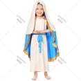 thumbnail image 2 of Disfraz de la Virgen María para niñas y niños, traje de pastor delicado, traje de Cosplay de Halloween, 2 of 4
