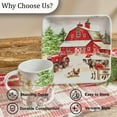 thumbnail image 6 of Park Designs Christmas At The Farm Dessert Plate Set Of 4, 6 of 6