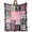 Pink Dog Mom, variant on Cat Blanket Ultra Soft Flannel Blanket Who Loves cat Blankets Cat Gifts for Cat Lovers Cozy Lightweight Blankets for Women Users Adults 50"X 40"
