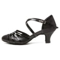 thumbnail image 1 of XIHAHA, novedad de verano, zapatos de baile latino a la moda para mujer, zapatos de salón con diamantes de imitación brillantes para mujer, zapatos de baile de Salsa Bachata, zapatillas de deporte, 1 of 5