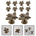 thumbnail image 4 of 10 pcs Vintage Cabinet Knobs Decorative Knobs Drawer Knobs Dresser Knobs Single Hole Knobs (Bee), 4 of 7