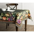 thumbnail image 2 of Maison d' Hermine Pumpkin Garden - Dark Green 100% CottonTablecloth for Kitchen Dining | Tabletop | Decoration | Parties | Weddings | Autumn/Winter (Square, 60 Inch by 108 Inch), 2 of 3