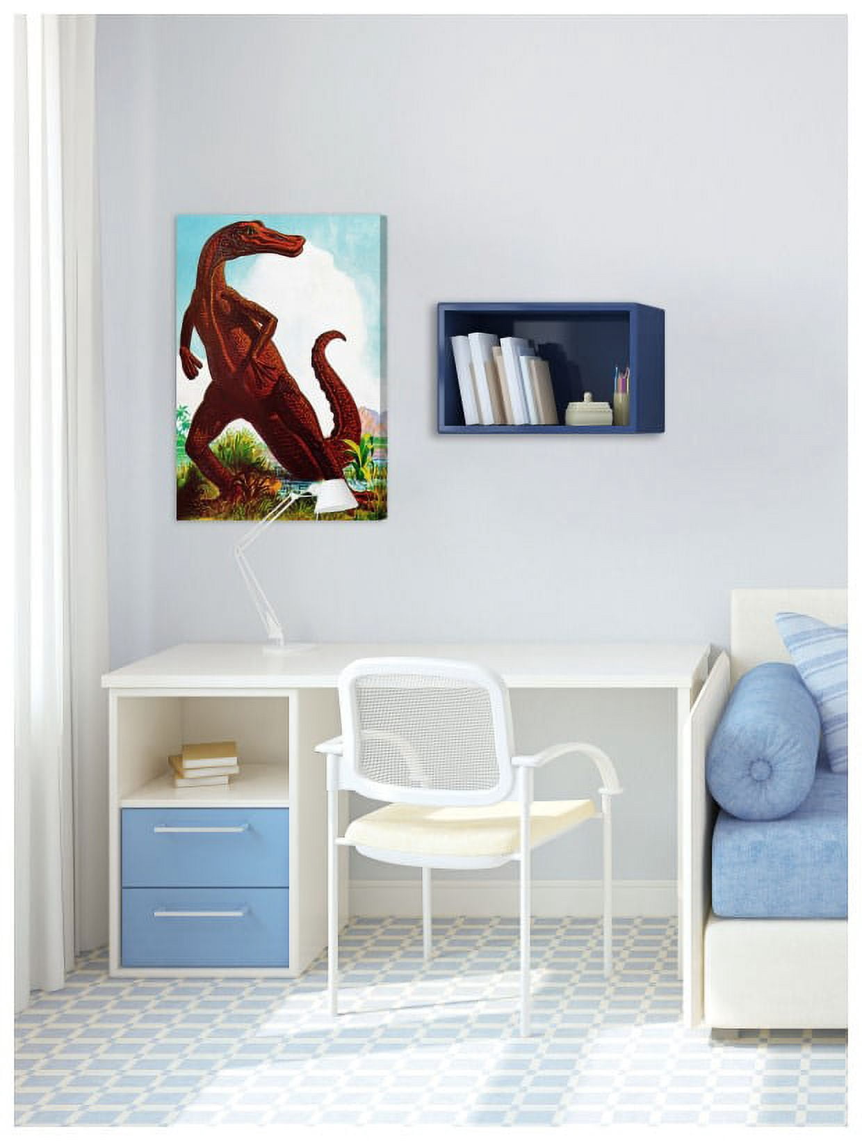 Marmont Hill "Dinosaur" by Curtis Painting Print on Canvas