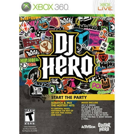 DJ Hero - Game Only (Xbox 360) - Pre-Owned (Best Guitar Hero Controller Xbox 360)