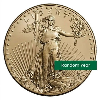 1 oz Gold Eagle Coin BU - Random Year - US Mint Gold