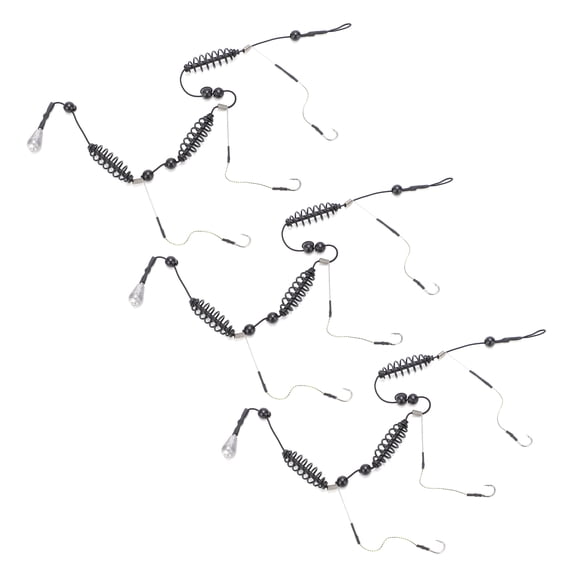 Hoot Señuelo CEBO Artificial Pesca Gancho Jaula Trampa de Cesta de Trampa y APAREJO DE ALIMENTOR DE PESCA