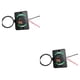 thumbnail image 4 of Toma de corriente para coche Seitruly Adaptador de carga rápida de 18W Luz verde 2Conjunto, 4 of 6