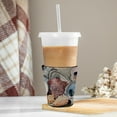 thumbnail image 3 of Sea Shells Red Cup Hugger, 3 of 4