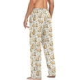 thumbnail image 3 of FREEAMG Men's Pajama Pants with Pockets Loose Lounge Sleepwear Long Pjs Bottoms, 3 of 4