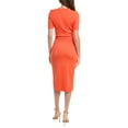 thumbnail image 2 of Elie Tahari womens  The Zariah Sweaterdress, l, Orange, 2 of 3