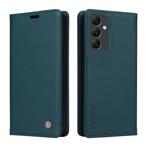 Wallet Case for Samsung Galaxy A14 5G, Kickstand and 2 Card Slots, Shockproof and Scratch Resistant, Blue