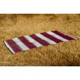 thumbnail image 3 of 42872 Tapis d'Extérieur Réversible, 6 Pieds x 9 Pieds, Rayure Bourgogne, 3 of 5