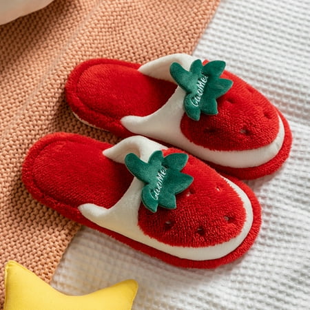 

Cute Carrot Slipper House Slipper for women Comfort House Slipper Breathable Cotton-blend Texture Warm Soft Flannel Lining Closed Toe Slides Indoor Outdoor