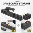 thumbnail image 4 of Station de Recharge Compatible avec Nintendo Switch et le Modèle OLED, Station de Charge de Manettes Améliorée avec 8 Emplacements de Rangement pour Jeux, 4 of 7