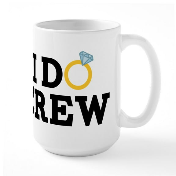 CafePress - Bride Mugs - 15 oz Ceramic Large White Novelty Mug