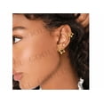 thumbnail image 4 of 2 Aretes Oro 14k Arracadas Estrella para Mujer Xtellar dorado, 4 of 4