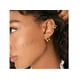 thumbnail image 4 of 2 Aretes Oro 14k Arracadas Estrella para Mujer Xtellar dorado, 4 of 4