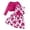 Hot Pink, variant on WAYUTE Girls 2 Piece Outfits Bow Ruffle Floral Print Sleeveless A Line Dress and Ruffle Long Sleeve Knit Cardigan Kids Child Clothing Set Casual Outdoor,Purple,Size 3-4 Y