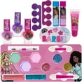 Barbie Townley Girl Train Case Cosmetic Makeup Set for Girls, Ages 3