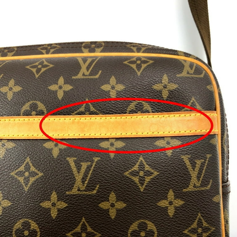 Louis Vuitton Monogram Reporter PM Shoulder Bag Used From Japan