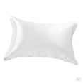 thumbnail image 1 of 2 fundas de almohada de seda morera pura para ambos lados, perfectas para el cabello y el rostro. 2 uds. Blanco, 1 of 9