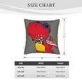 thumbnail image 4 of Bingfone Dinosaur Super Hero Cartoon Linen Throw Pillow Covers Cushion Case Pocket Button Vintage Farmhouse Pillowcase for Sofa Couch Bed 18"x18", 4 of 9