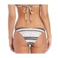 thumbnail image 2 of Mara Hoffman Spaghetti Strap Bikini Bottoms Medium Pinwheel Stone, 2 of 2