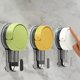 thumbnail image 1 of Ganchos De Ventosa De Plástico 1Pcs Suction Cup Hooks Vacuum Strong Non Marking Plastic Storage Without Punching for Household Bathroom Kitchen Door 3.98x2.28x1.34" JASKFLY, 1 of 9