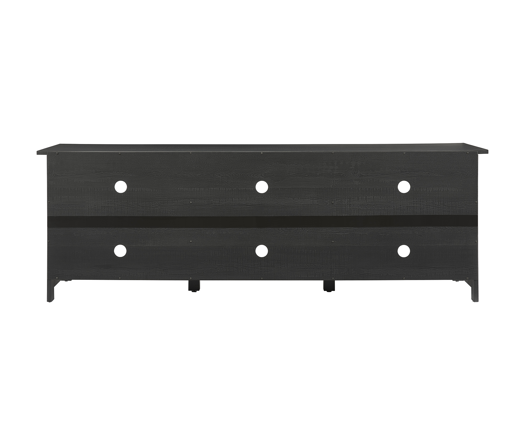 Mainstays Adjustable Shelf TV Stand for TVs up to 70 in, Black photo 3