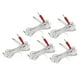 thumbnail image 4 of Alambre de Electrodo, Cable de Electrodo de Tens White 5pcs para mácina de terapia digital, 4 of 7