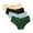Green, variant on uublik Value 4-Pack, Panties for Women No Show Thong Lace Panties Breathable Comfortable Underwear Womens