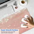 thumbnail image 4 of Mouse Pad , XXL Desk Pad, Pink Mouse Pad, 31.5x11.8 inches Desk Mat with 3 Levels for Computer Keyboard, Large Mousepad for Home Office Work, 4 of 7