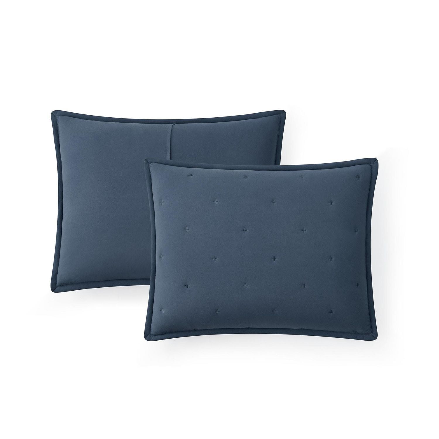 Mainstays 2-Piece Comforter Set, Washed Indigo, Twin, Twin