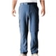 thumbnail image 2 of Pantalones largos de moda para hombre, casuales, de color sólido, con bolsillos y cremallera, cintura elástica, de poliéster., 2 of 5