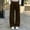 Brown, variant on Women's Fall Solid Loose-Fit Wide-Leg Sweatpants, Comfortable Athletic Outdoor Casual Pants with Side Pockets