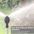 thumbnail image 4 of Telescoping Tripod Sprinkler Automatic Rotating Sprinkler 360 Degree Rotation Two Way Watering 6-12 Meter with Inlet Water Filtration Grid  for Large Area Yard Lawn Garden, 4 of 7