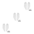 thumbnail image 3 of ZheElen Versatile Windscreen Plate Side Panel For All-Weather Protection High Performance Stability Transparent Color 3Set, 3 of 6