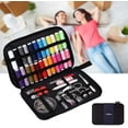 thumbnail image 5 of Sewing Kit Sewing Accessories with 90S Premium Sewing Kit with Carrying Bag, 24 Bobbins of Thread - 1 Pack of Sewing Needles (Number 30) Practical Mini Travel Sewing Kit for Beginners And Travelers, 5 of 5