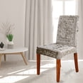 thumbnail image 3 of Chair Protector Cover Slipcover Pack of 4, Stretch Removable Washable Spandex Chair Cover for Dining Room Wedding Banquet Decoration, 3 of 9