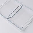 thumbnail image 3 of Clear Acrylic Kitchen Shelf Large Capacity Desktop Storage Rack Clear Acrylic Kitchen Shelf Single Layer Office Desktop File Organizer, 3 of 8