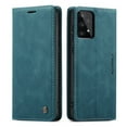 thumbnail image 2 of CaseMe Leather for Samsung Galaxy A33 5G Case, Flip Wallet Leather Case with Card Holder Magnetic Closure Shockproof Kickstand Protective Phone Cases Cover for Samsung Galaxy A33 5G 6.4-inch,Blue, 2 of 11