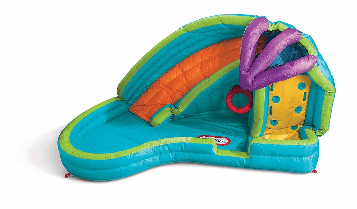 Little Tikes Slam 'n Curve Slide Infaltable Outdoors Kiddie Pool | 632914C